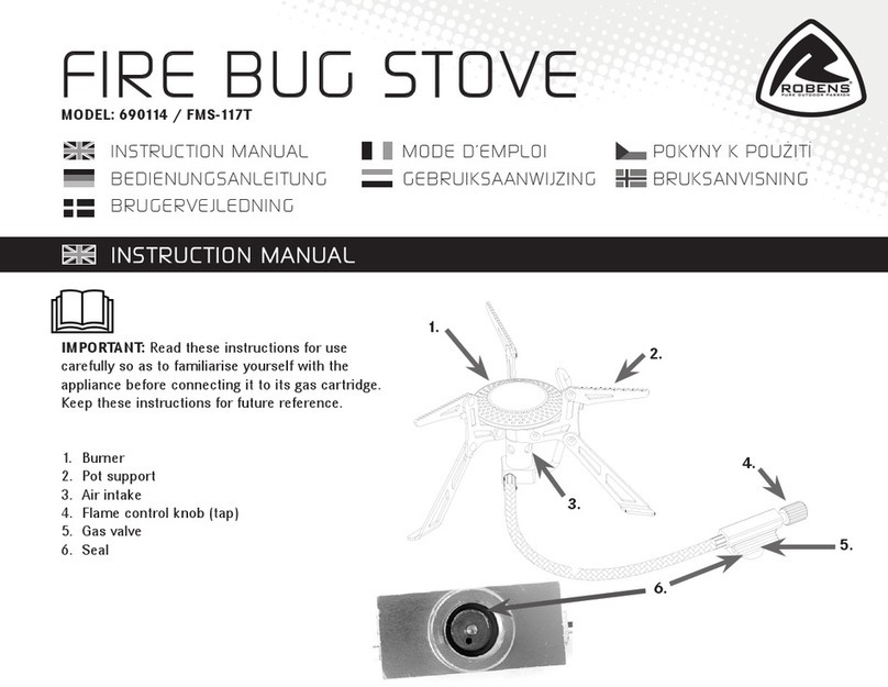 ROBENS FIRE BUG instruction manual