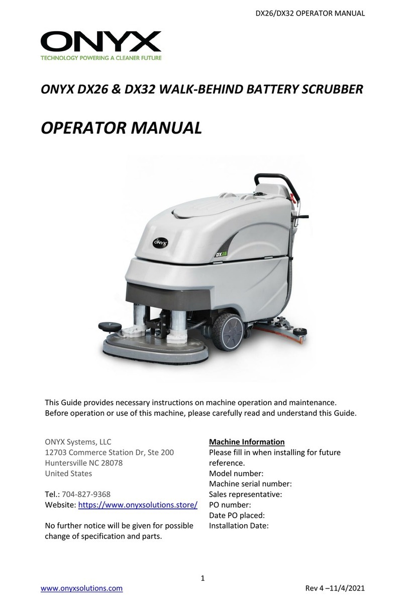 Onyx International DX26 User manual