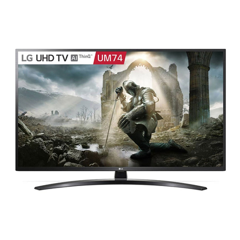 LG UM74 Series quick start guide