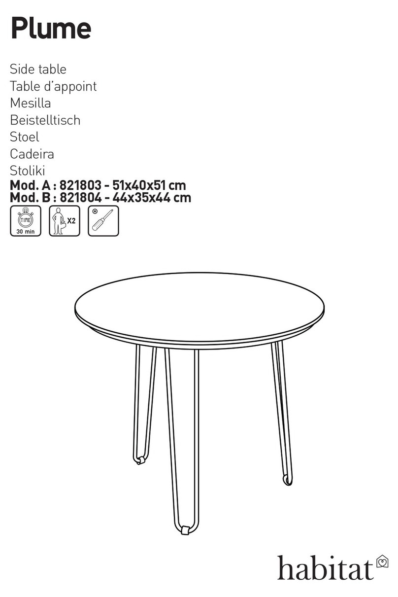 Habitat Plume 821803 User manual