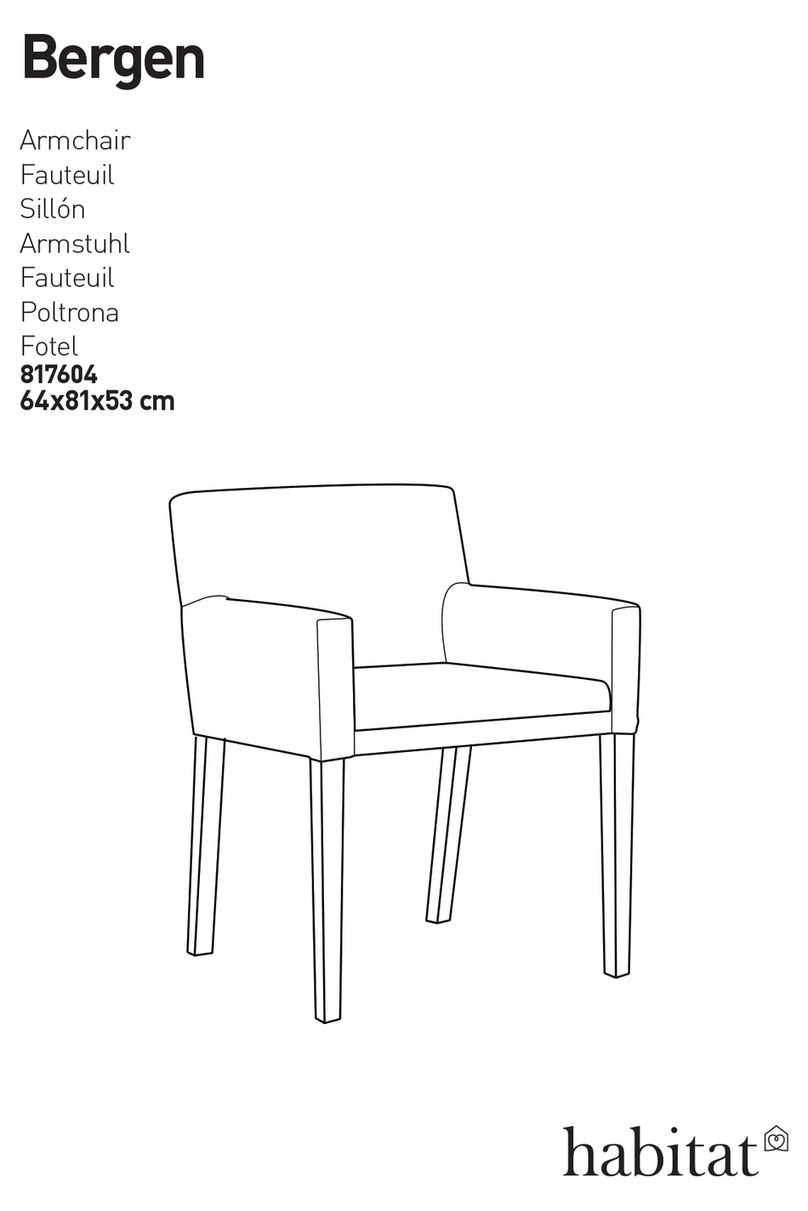 Habitat Bergen 817604 User manual Habitat Bergen 817604 User manual