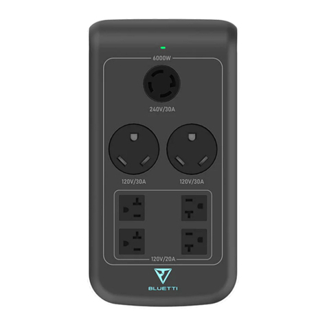 Bluetti Split Phase Fusion Box PRO P030A user manual