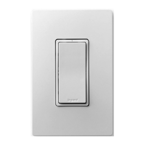 LEGRAND WZ3RL10 User manual