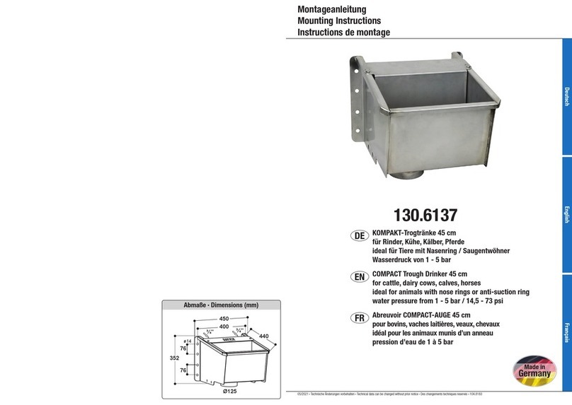 patura 130.6137 Mounting instructions