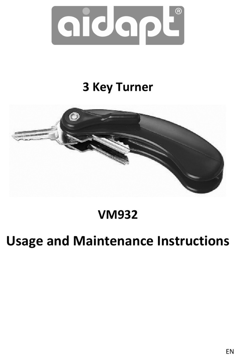aidapt VM932 Programming manual