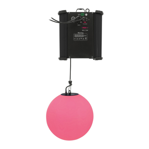 EuroLite LED Space Ball 20 user manual