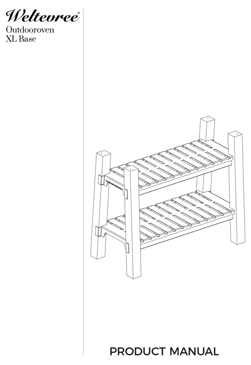 Weltevree Outdooroven XL User manual