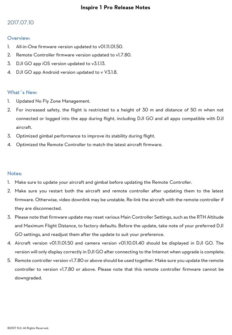 Inspire 1 Pro Release notes