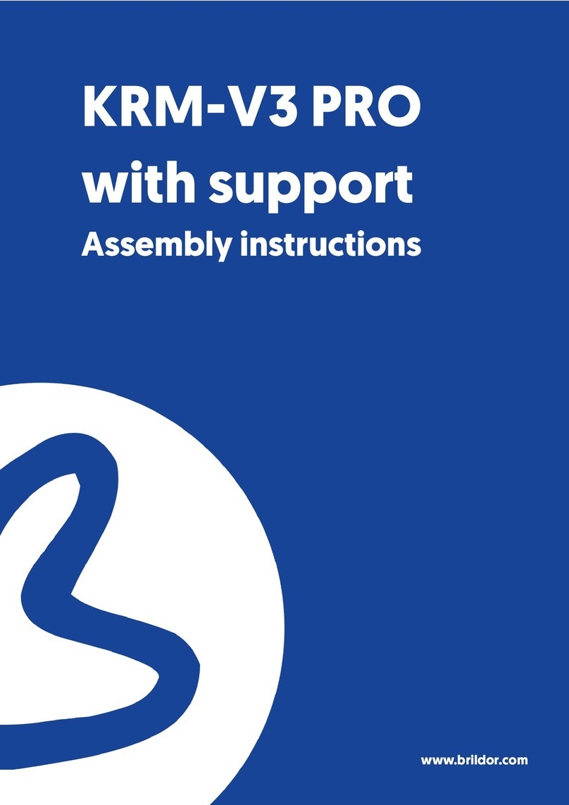 Brildor KRM-V3 PRO Assembly instructions