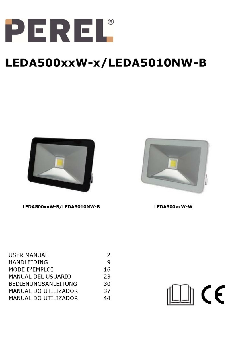 Perel LEDA500 NW-BM Series user manual