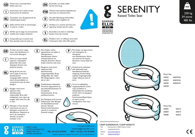Gordon Ellis & CO SERENITY 64622 quick start guide