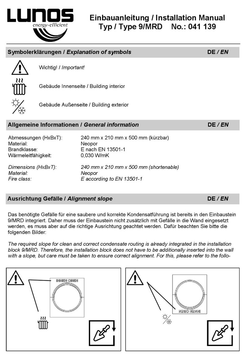 Lunos 9/MRD installation manual