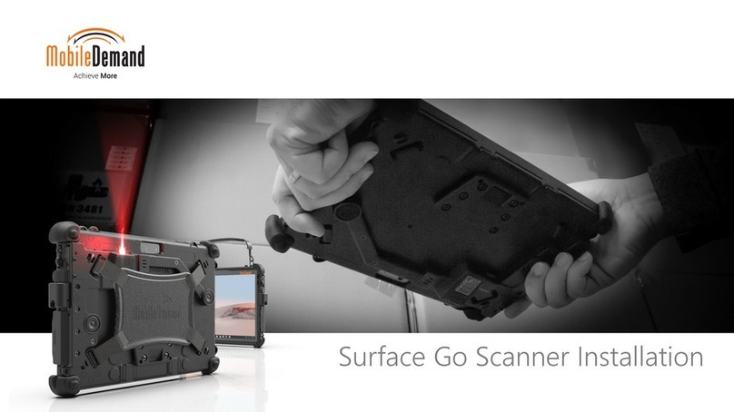 MobileDemand Surface Go Installation