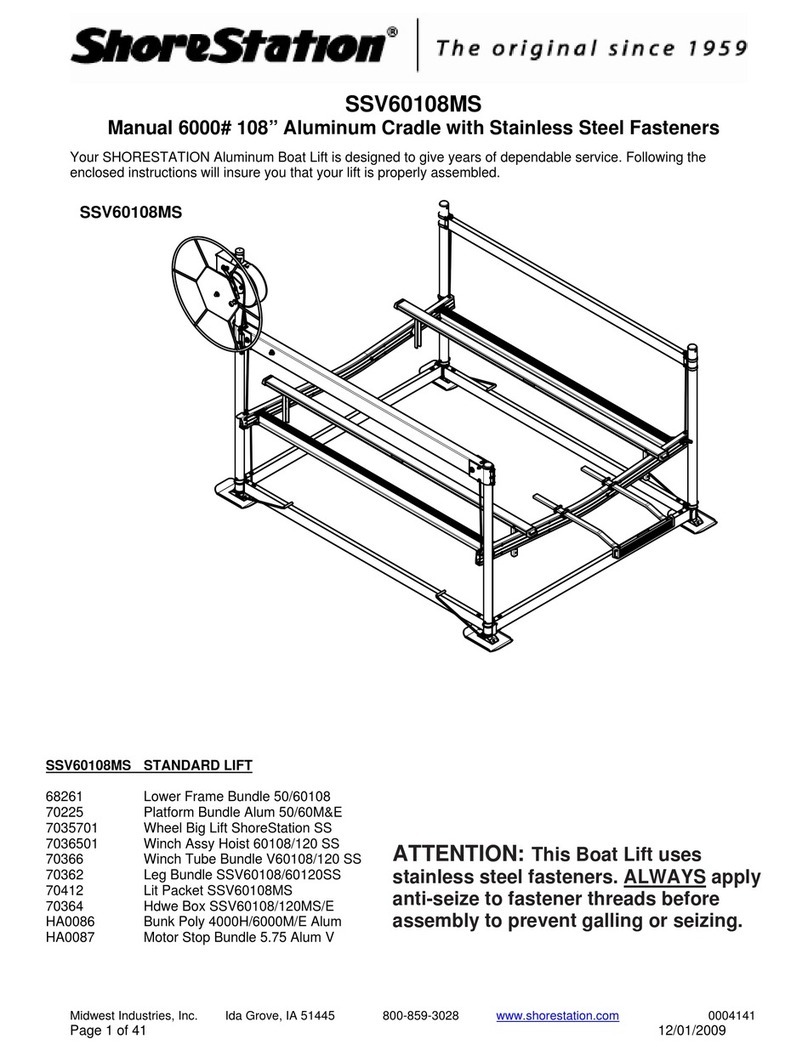 ShoreStation SSV60108MS User manual