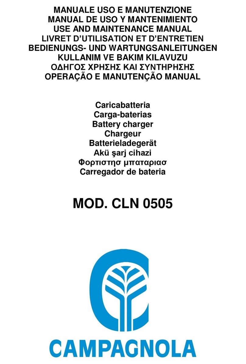 CAMPAGNOLA CLN 0505 Use and maintenance manual