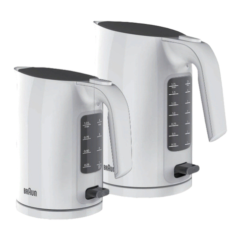 Braun WK301AI User manual