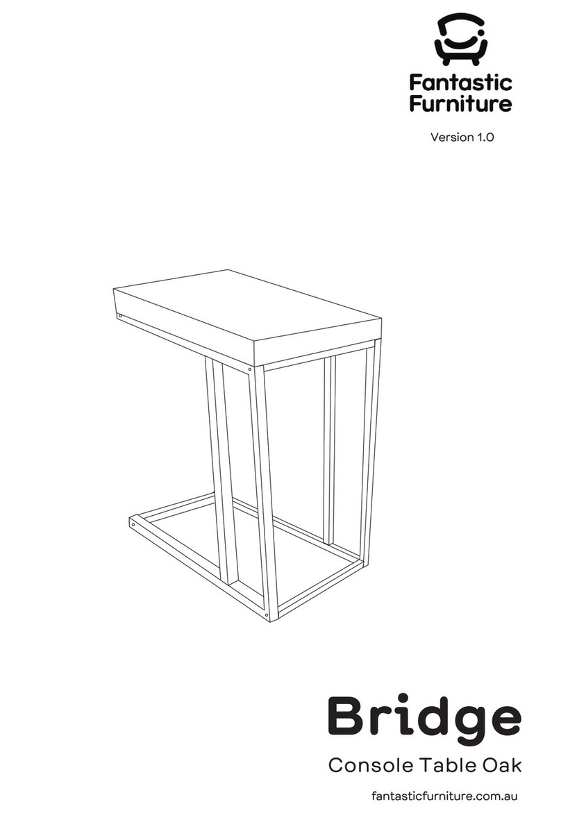 fantastic furniture Bridge manual