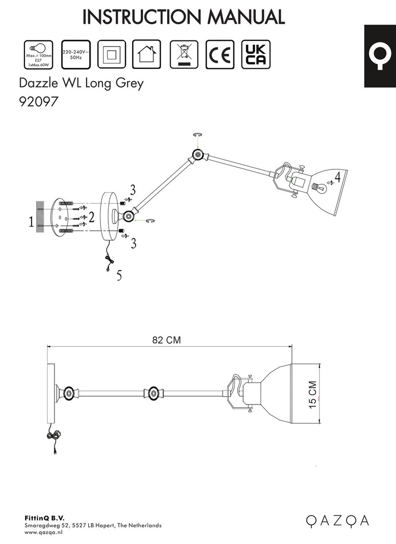 Qazqa Dazzle User manual