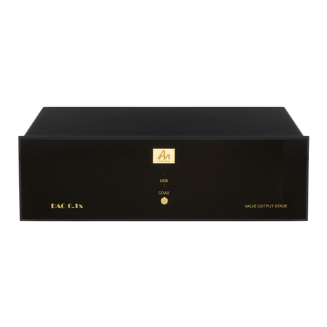 Audio Note DAC 0.1x Owner's manual