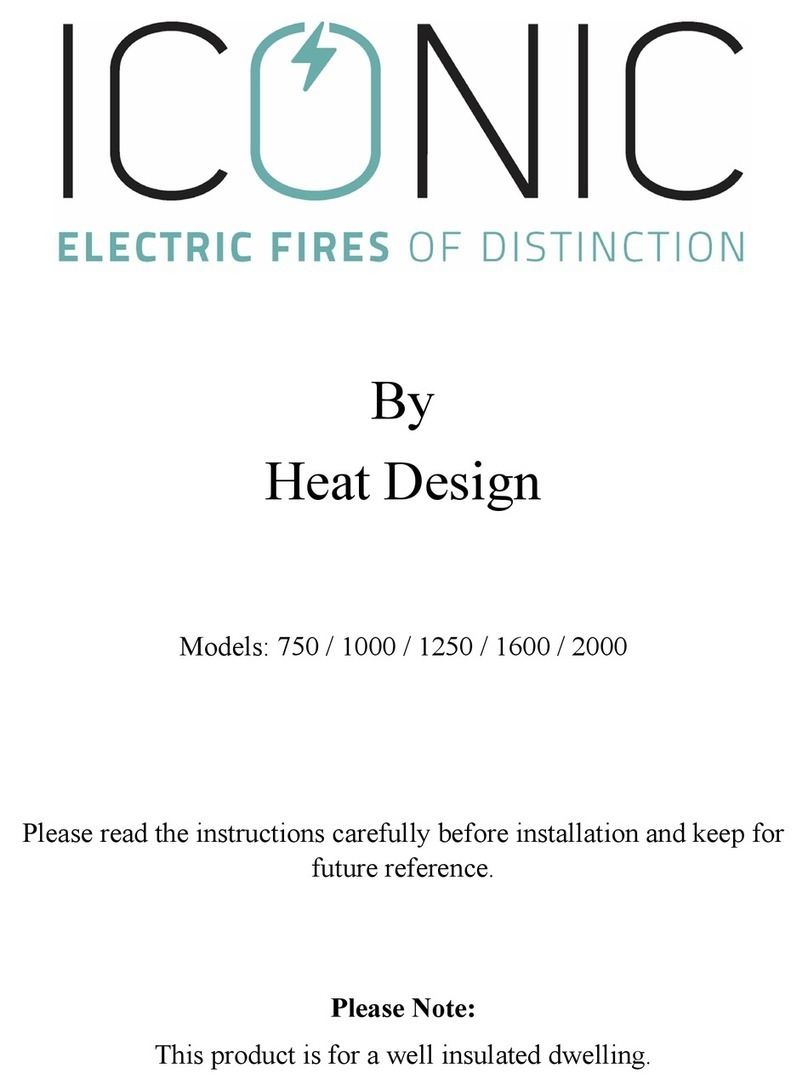 Heat Design Iconic 750 instruction manual