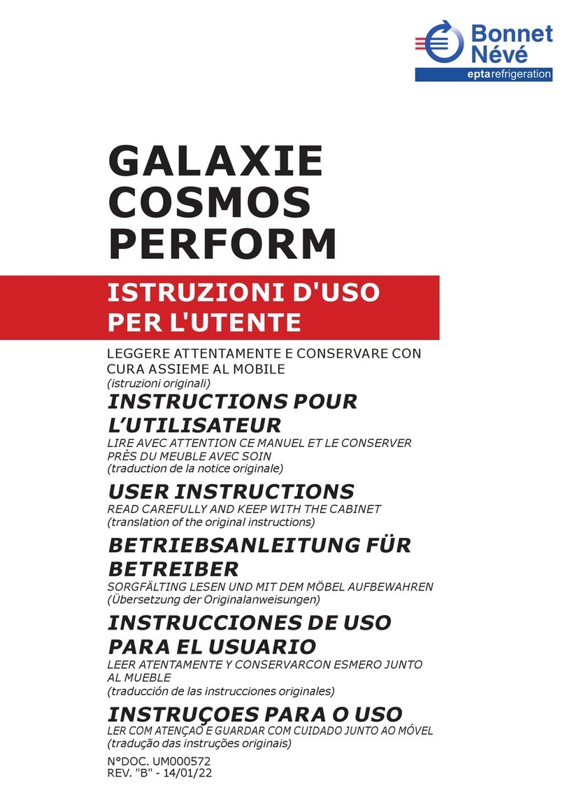 Bonnet Neve Galaxie Perform User instructions