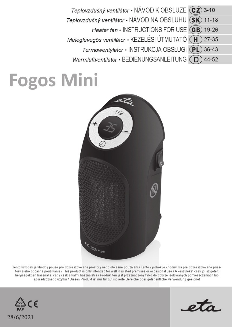eta Fogos Mini Instructions for use