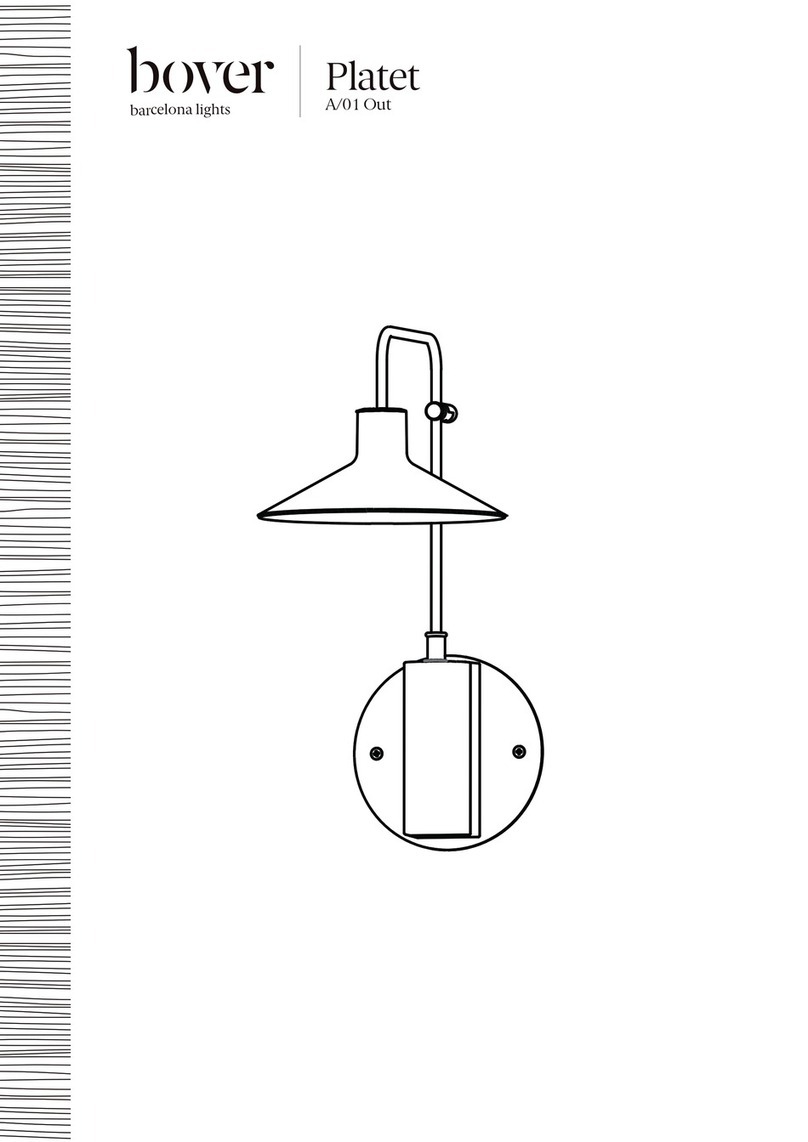 bover Platet A/01 Out User manual