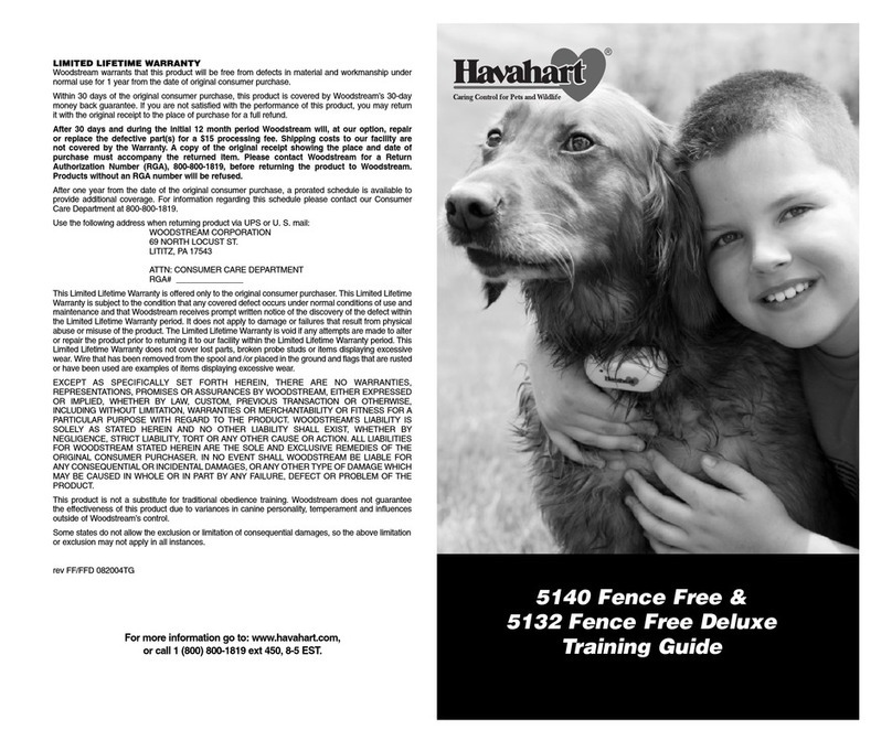 Havahart 5140 Fence Free Setup guide