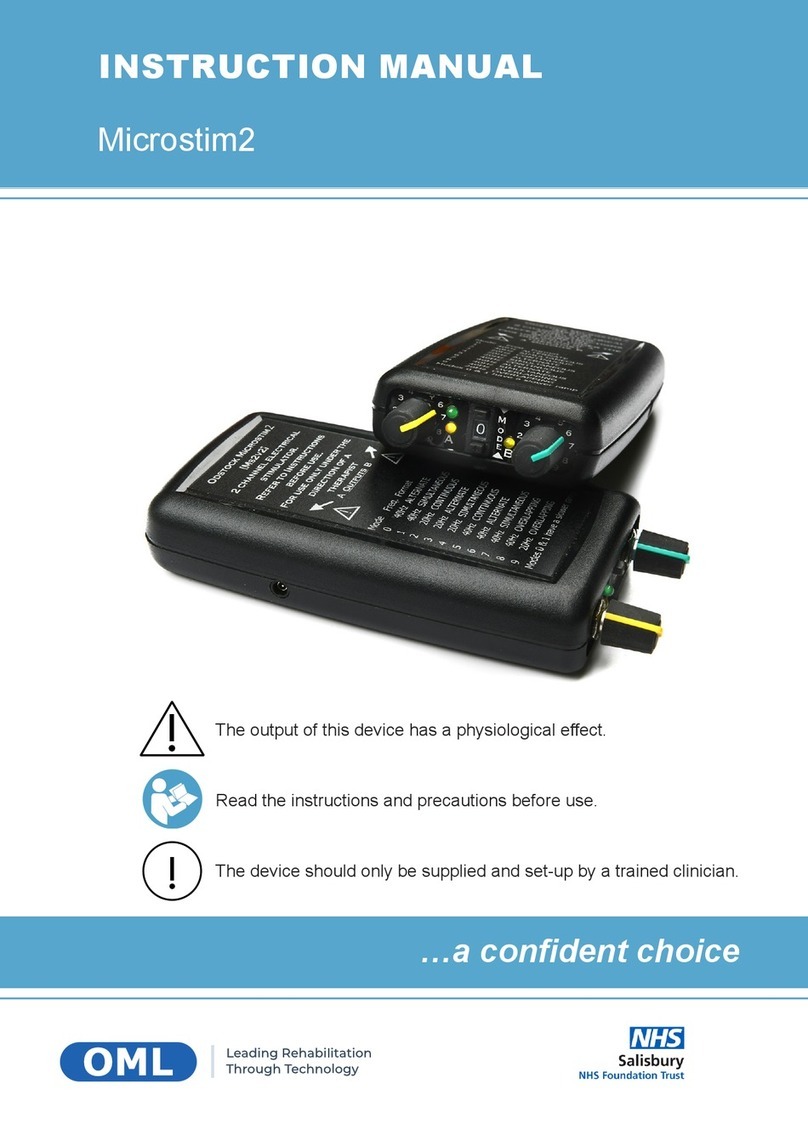 OML Microstim2 instruction manual