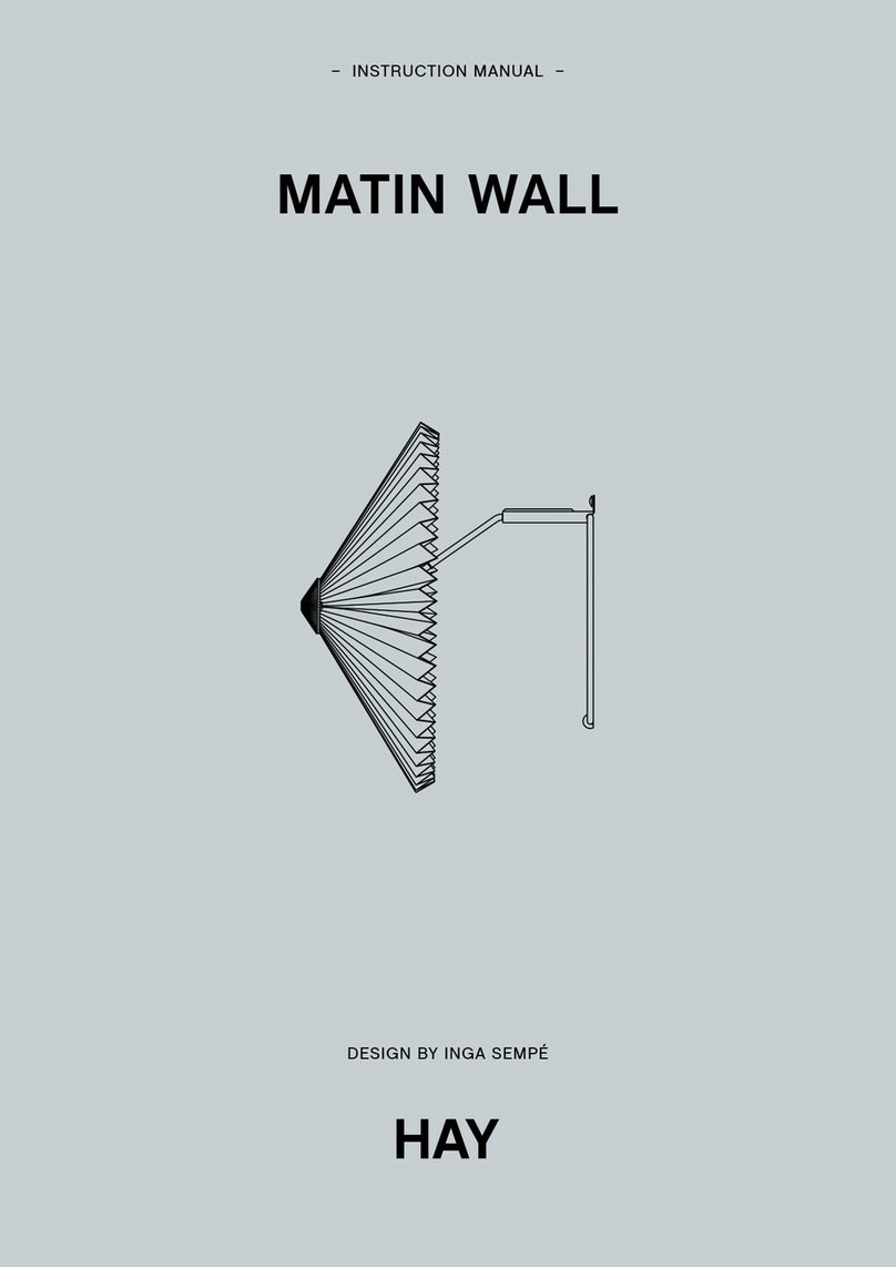 Hay MATIN WALL instruction manual