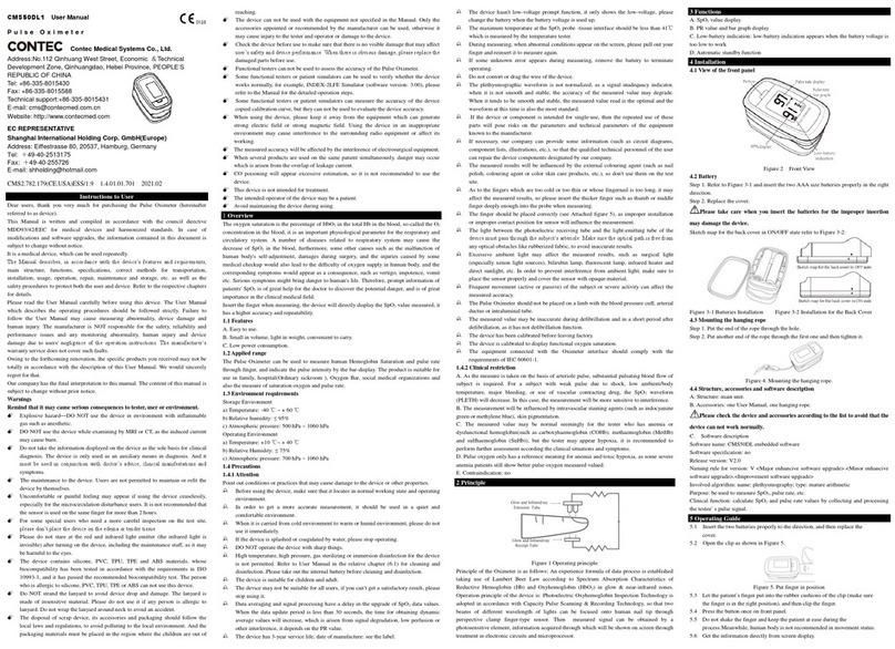 Contec CMS50DL1 User manual