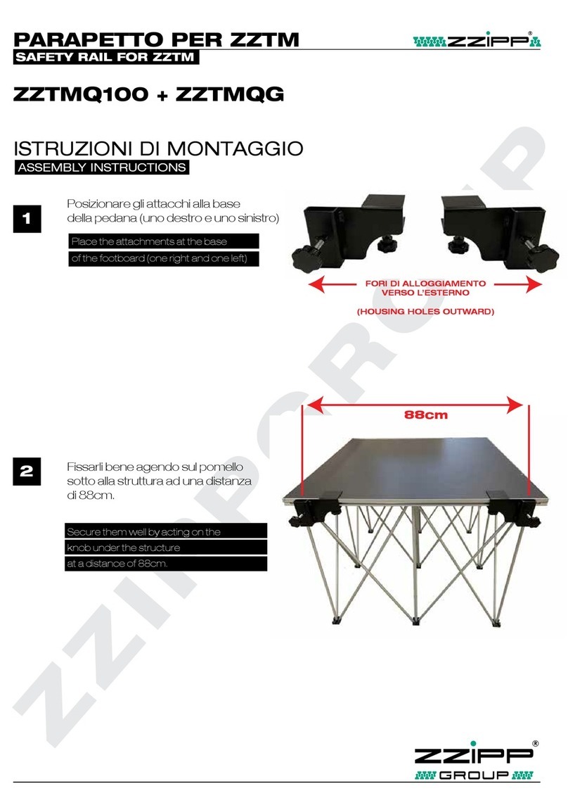 Zzipp ZZTMQ100 Assembly instructions