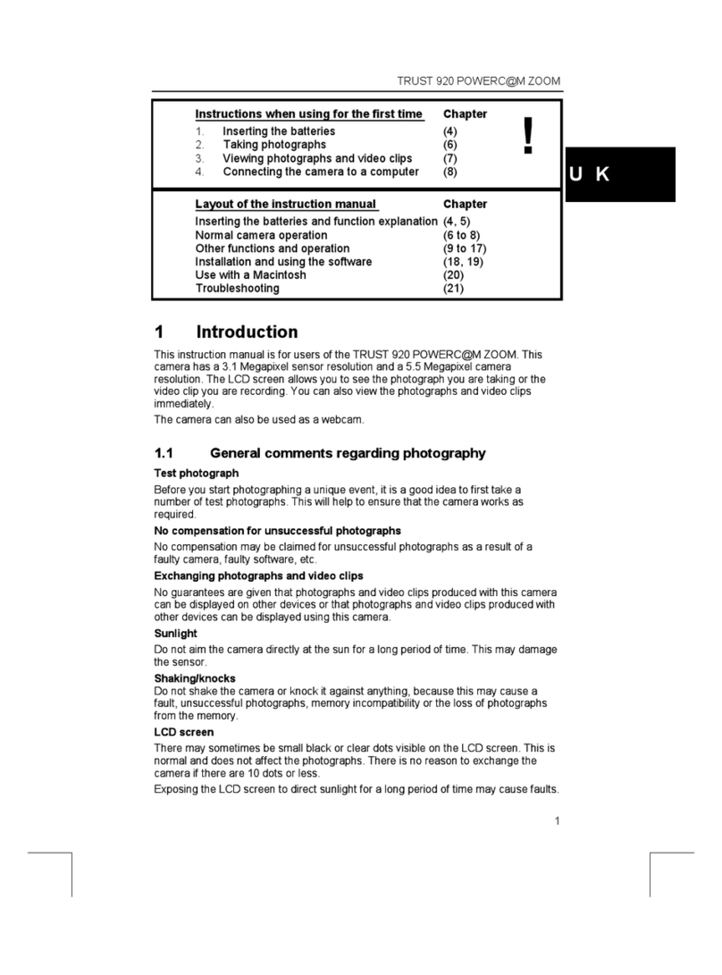 Trust PowerCam Zoom 920 User manual