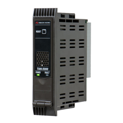 Riken Keiki TAN-5000 User manual