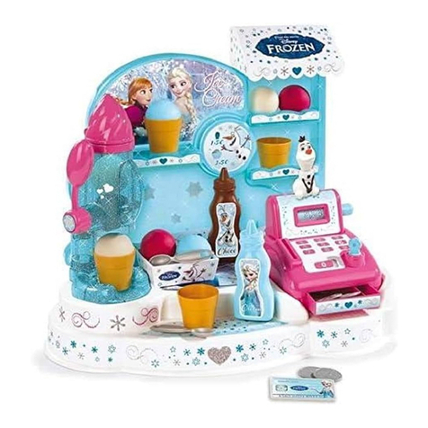 Smoby Frozen Ice Cream Shop Assembly instructions