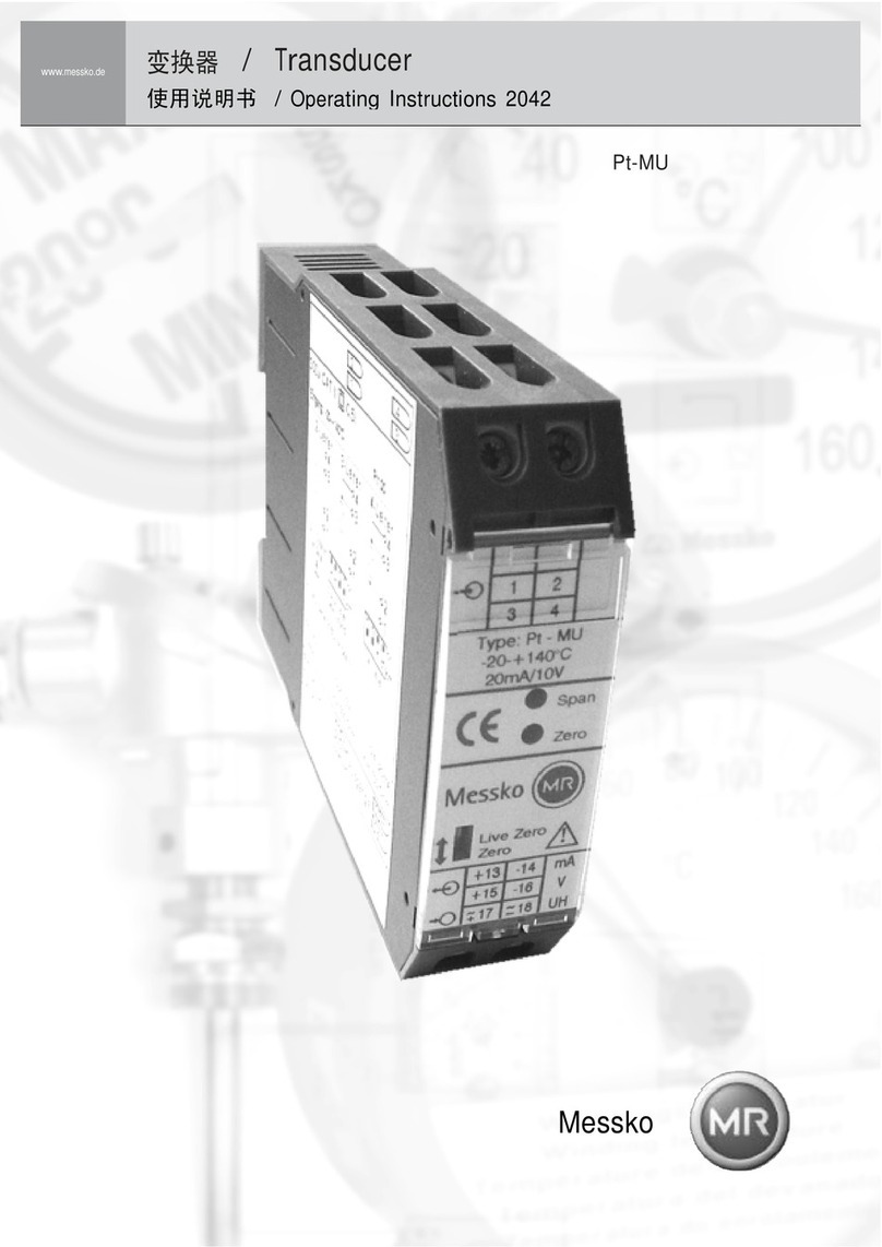 MESSKO Pt-MU operating instructions