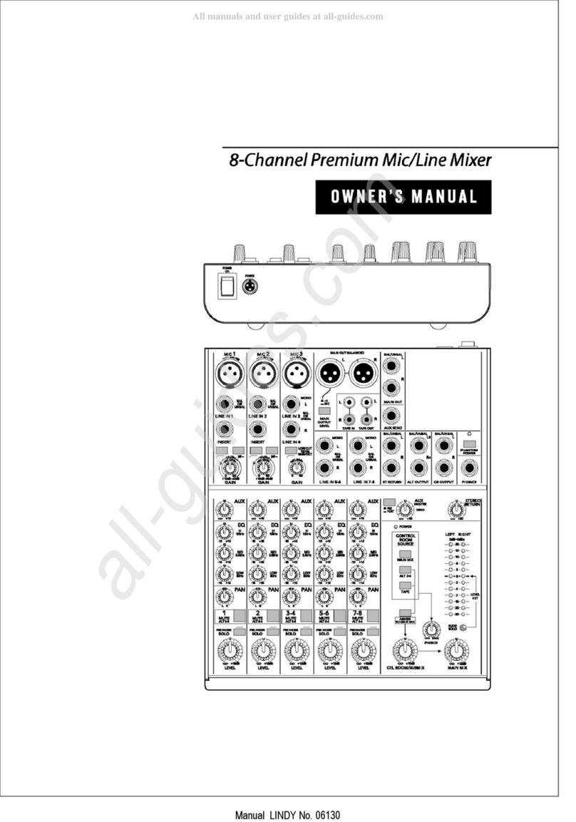 Lindy 802-VLZ3 owner's manual