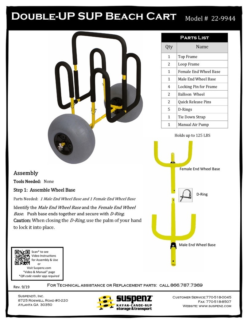 SUSPENZ 22-9944 quick start guide