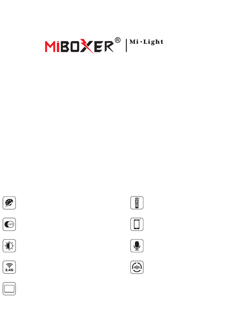 Miboxer Mi-Light CL3-P60V12 manual