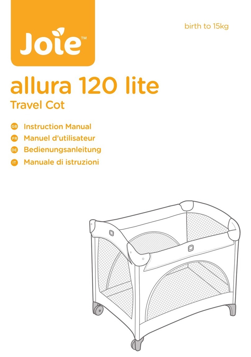 Joie Allura 120 lite instruction manual