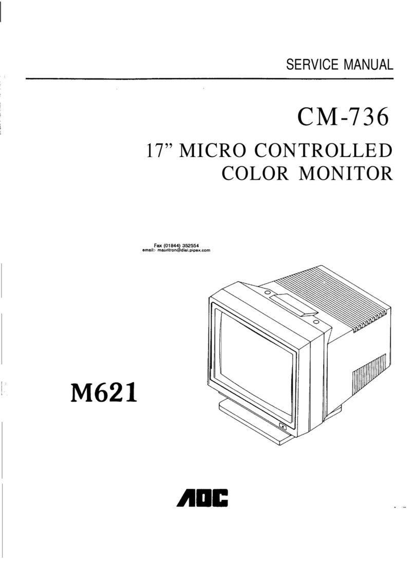 AOC CM-736 User manual