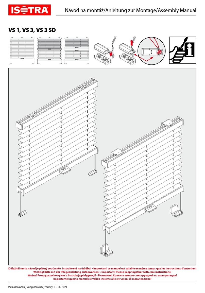Isotra VS 1 User manual