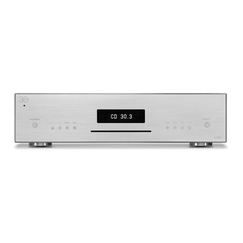 AVM CD 30.3 operating instructions