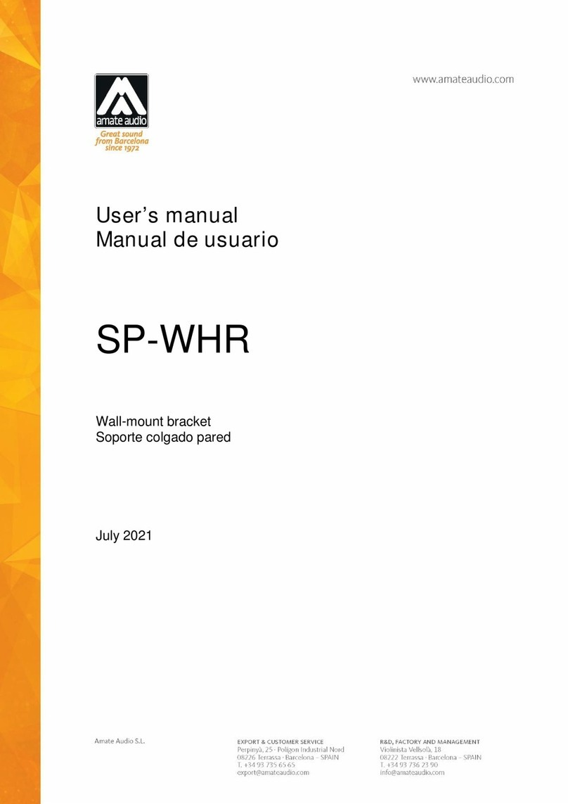 Amate Audio SP-WHR user manual