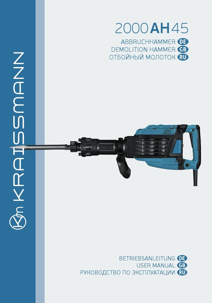 Kraissmann 2000 AH 45 user manual