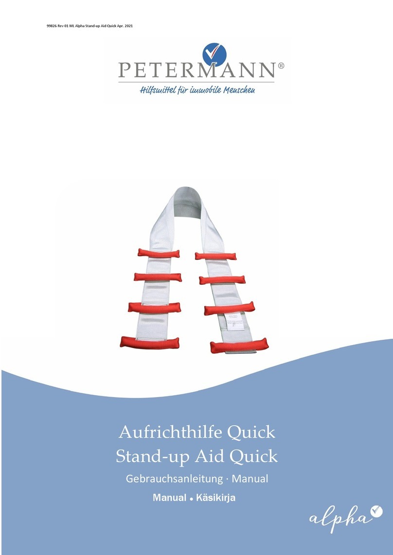 Petermann Alpha Stand-up Aid Quick manual