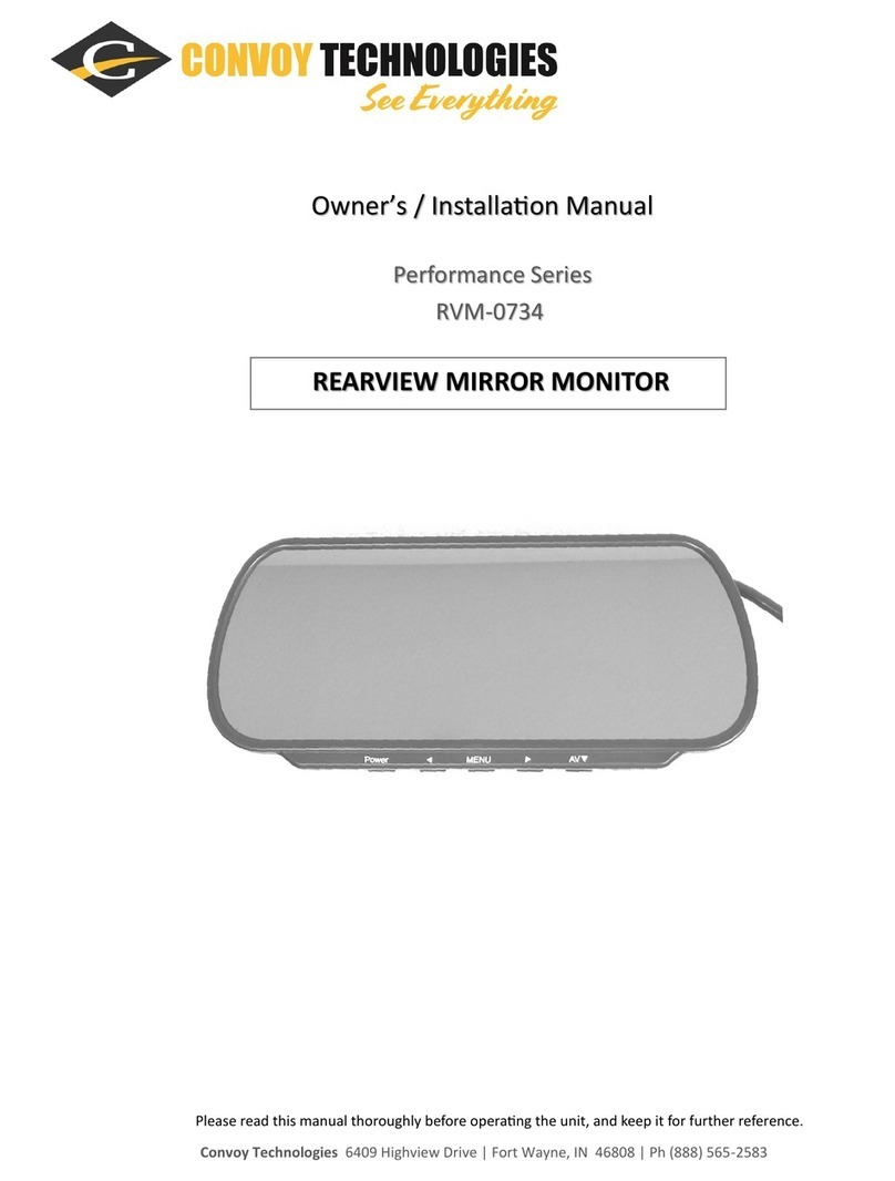Convoy Performance Series Owners & installation manual