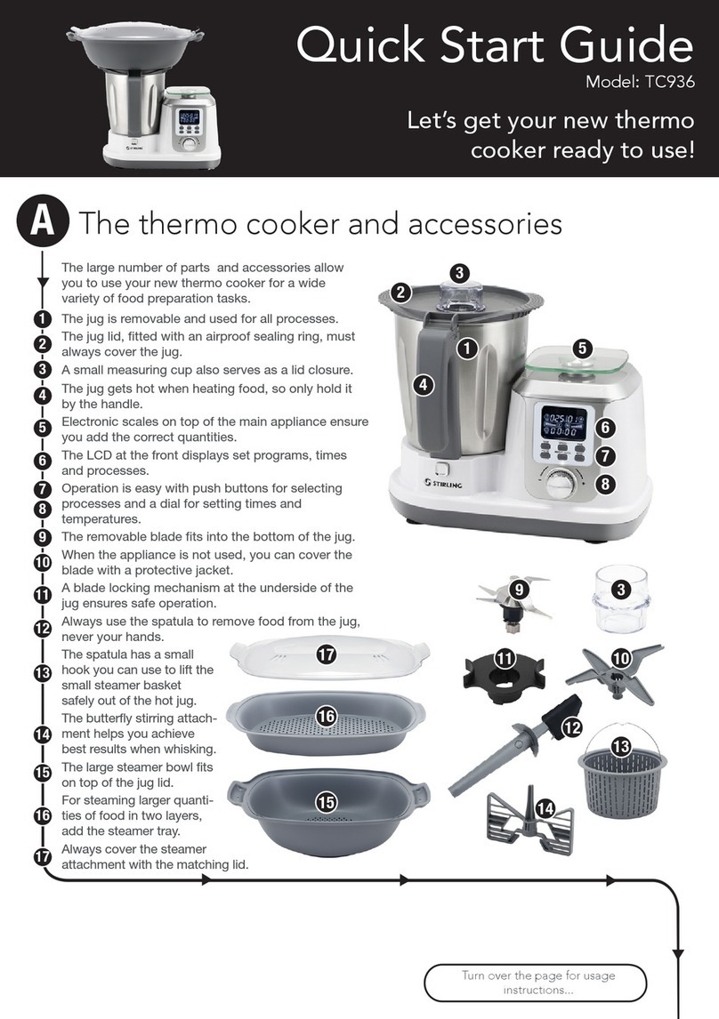 Stirling TC936 quick start guide