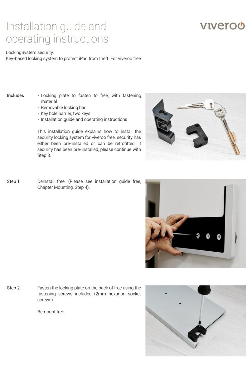 viveroo LockingSystem installation guide