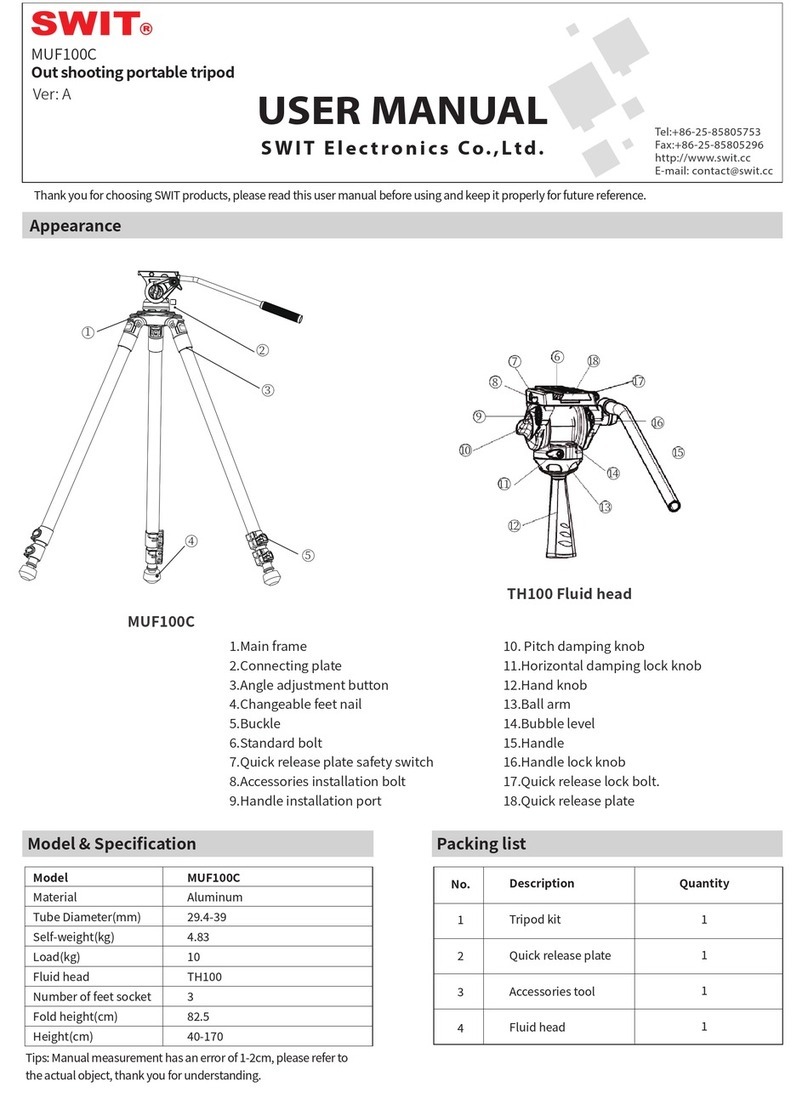 SWIT MUF100C user manual